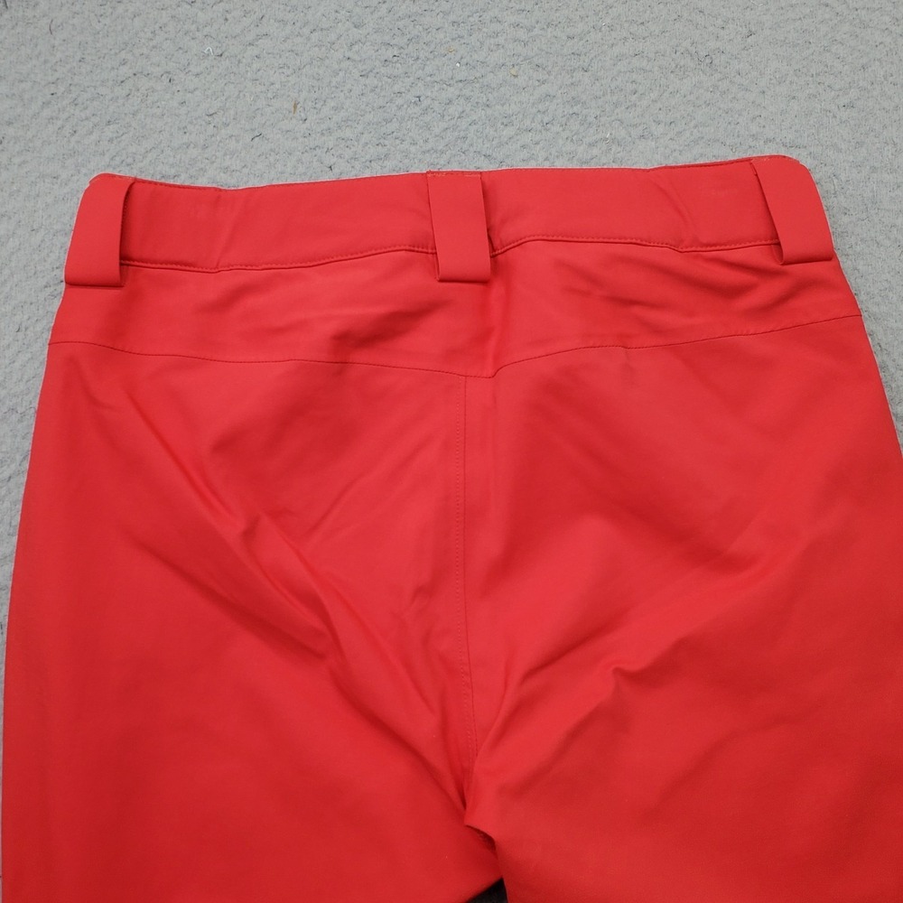 The North Face Lenado Ski Snow Pants Womens Large Red Slim Fit Ankle Zip Outdoor - Picture 11 of 13